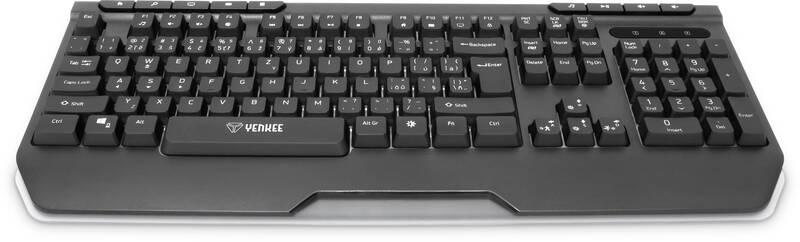 Klávesnice YENKEE YKB 3150 Brutus černá