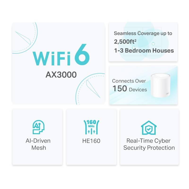 Komplexní Wi-Fi systém TP-Link Deco X50 bílý
