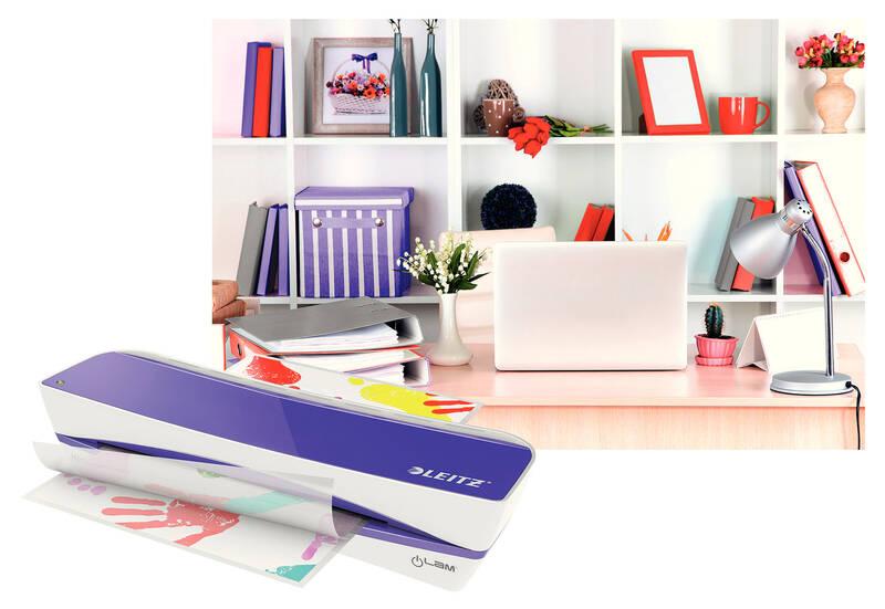 Laminátor Leitz iLAM Home A4 fialový