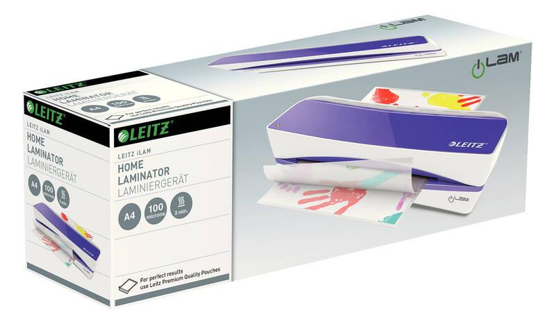Laminátor Leitz iLAM Home A4 fialový