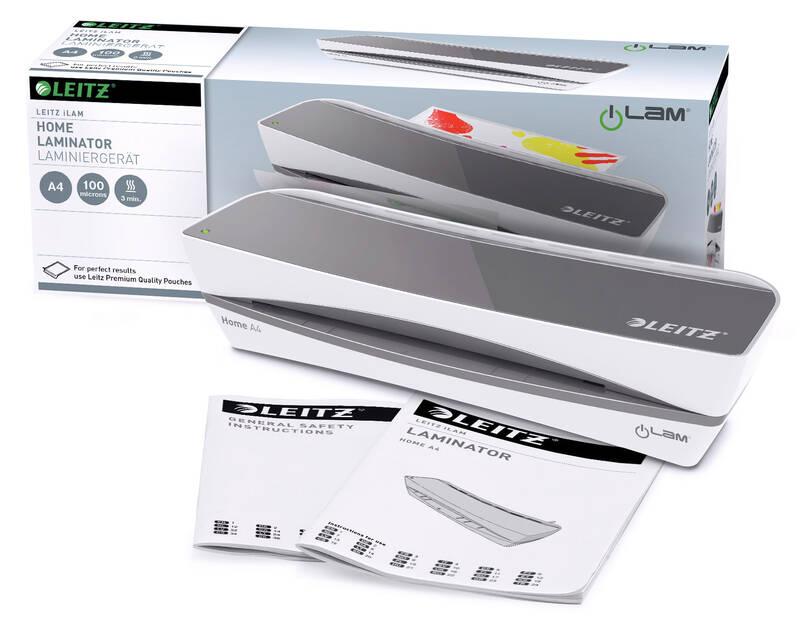Laminátor Leitz iLAM Home A4 šedý