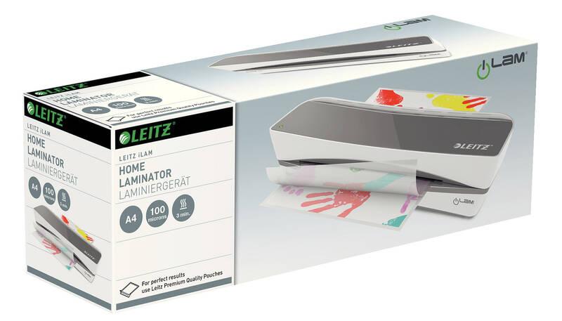 Laminátor Leitz iLAM Home A4 šedý
