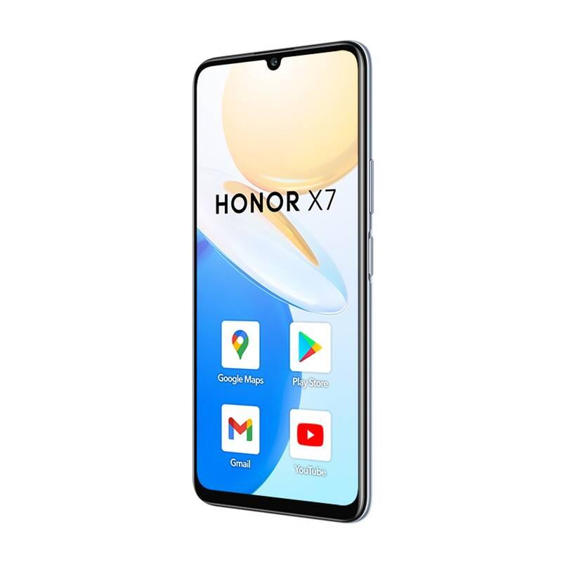 Mobilní telefon Honor X7 stříbrný, Mobilní, telefon, Honor, X7, stříbrný