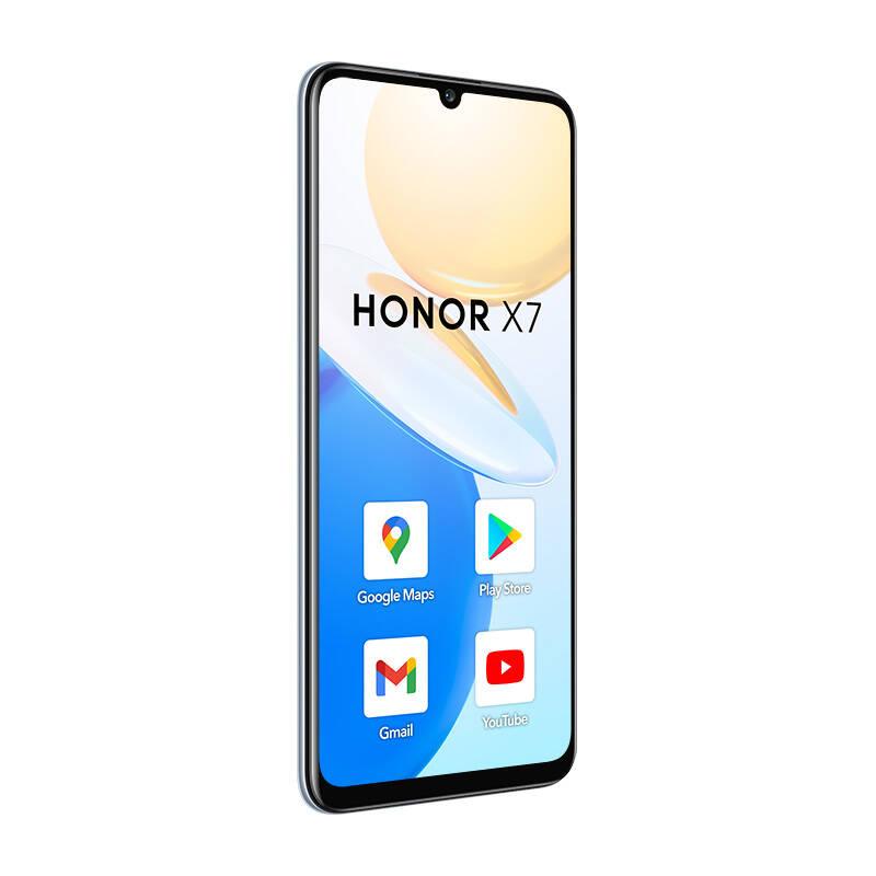 Mobilní telefon Honor X7 stříbrný