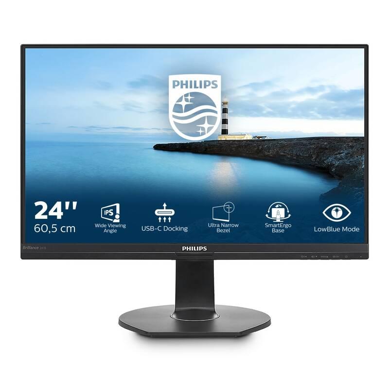 Monitor Philips 241B7QUPBEB 00 černý