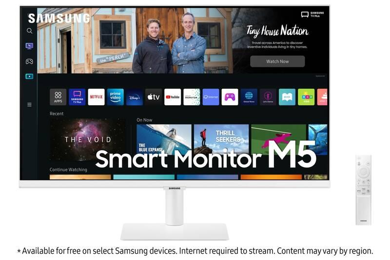 Monitor Samsung Smart Monitor M5 bílý