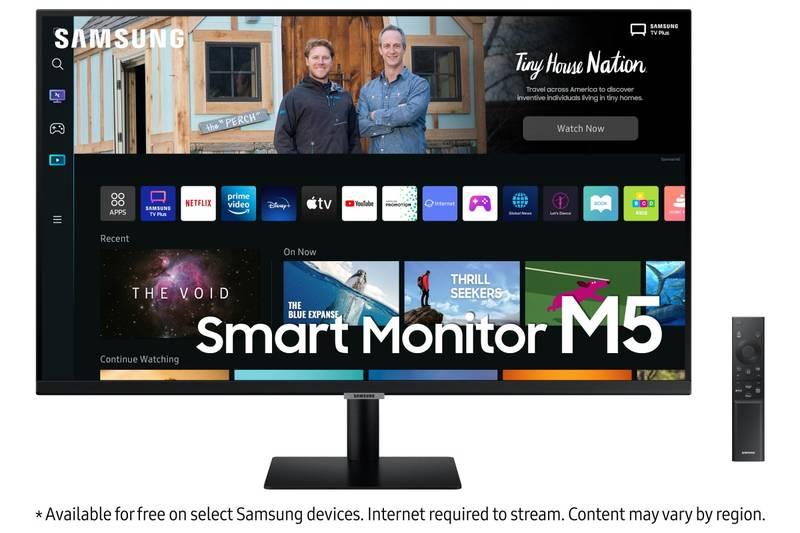 Monitor Samsung Smart Monitor M5 černý