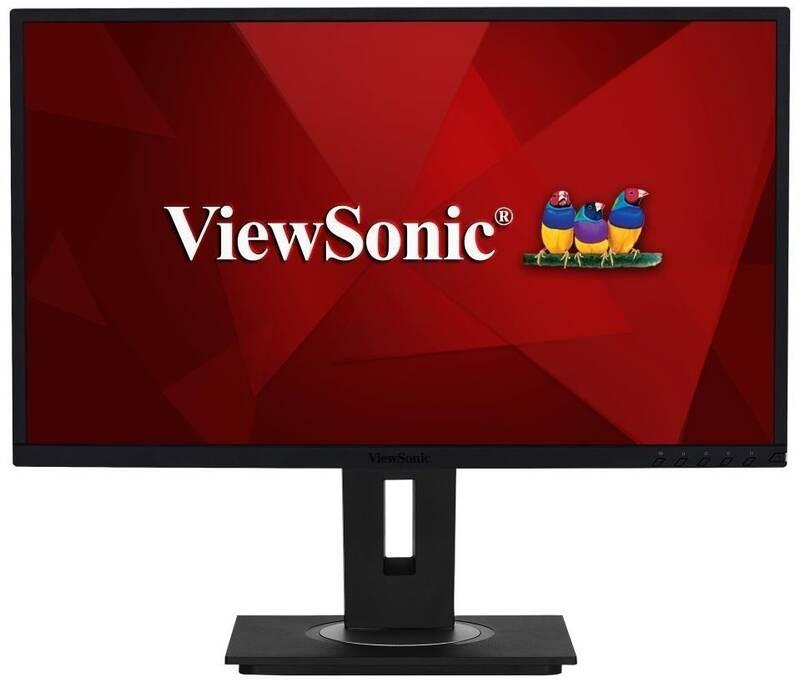 Monitor ViewSonic VG2748 černý stříbrný