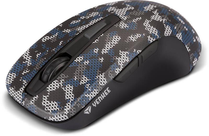 Myš YENKEE YMS 2040BE BLUE LED WL Saigon modrá