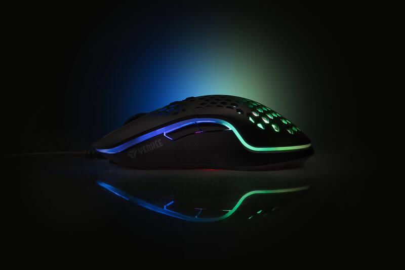 Myš YENKEE YMS 3030BK Shotgun USB černá