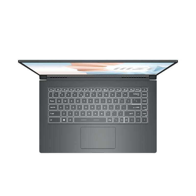 Notebook MSI Modern 15 A5M-264CZ šedý