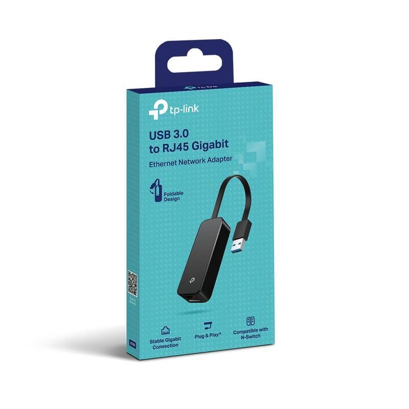Síťová karta TP-Link UE306, USB 3.0 RJ45 černá, Síťová, karta, TP-Link, UE306, USB, 3.0, RJ45, černá