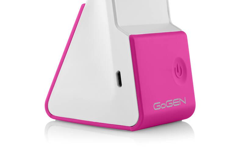 Stolní LED lampička GoGEN LL12P růžová