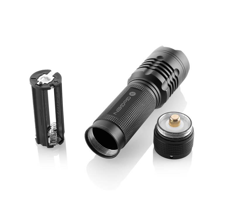 Svítilna GoGEN FL01, 3xAAA černá