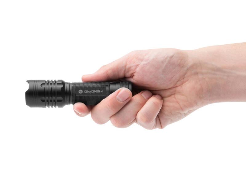 Svítilna GoGEN FL01, 3xAAA černá