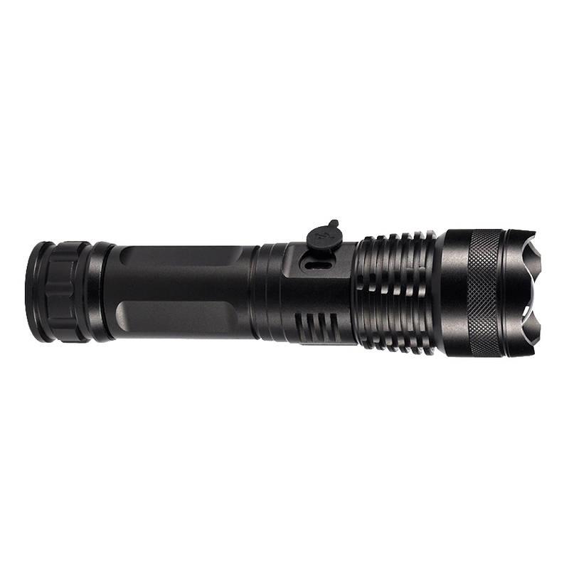 Svítilna Solight 1000lm, fokus, 2800mAh Li-Ion, USB černá