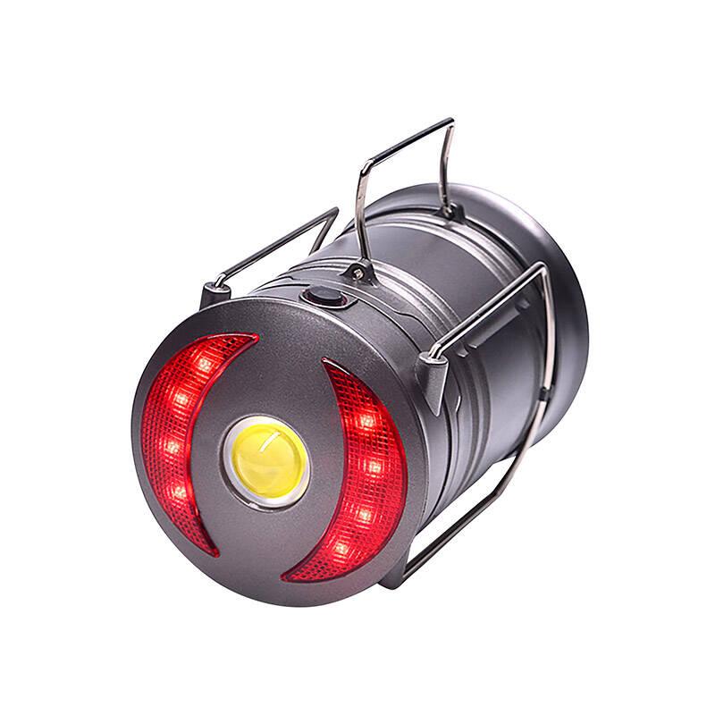 Svítilna Solight s lucernou, 200lm šedá