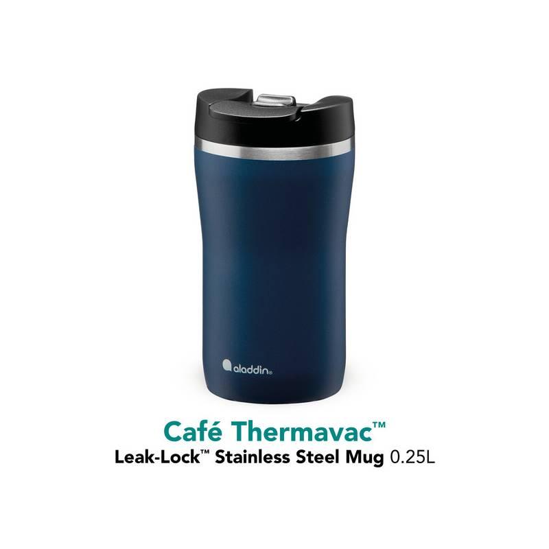 Termohrnek Aladdin Café Thermavac Leak-Lock™ 250 ml Deep Navy, Termohrnek, Aladdin, Café, Thermavac, Leak-Lock™, 250, ml, Deep, Navy