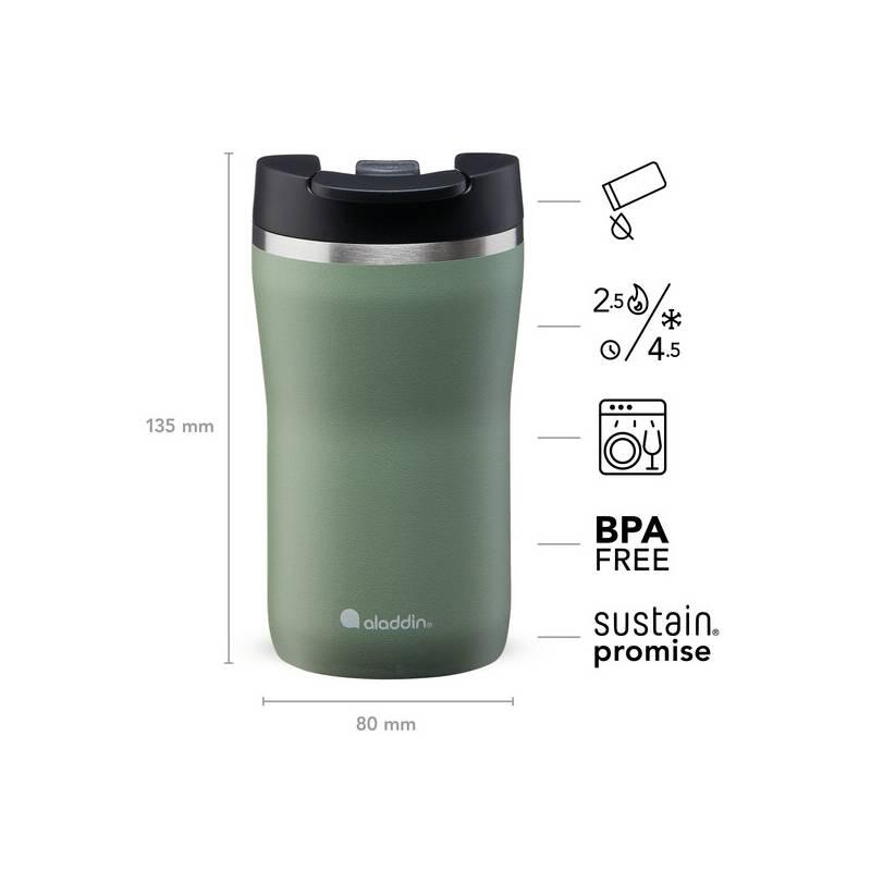 Termohrnek Aladdin Café Thermavac Leak-Lock™ 250 ml Sage Green