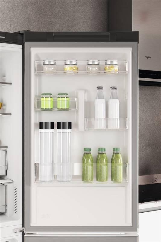 Chladnička s mrazničkou Whirlpool W7X 82O OX nerez