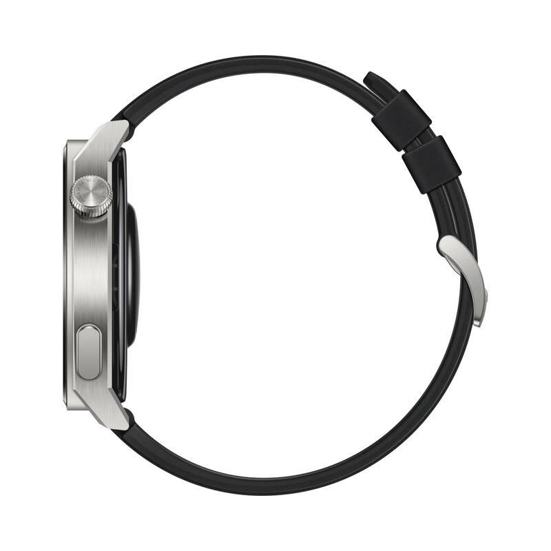 Chytré hodinky Huawei Watch GT3 Pro 46 mm - Light Titanium Case Black Fluoroelastomer Strap, Chytré, hodinky, Huawei, Watch, GT3, Pro, 46, mm, Light, Titanium, Case, Black, Fluoroelastomer, Strap