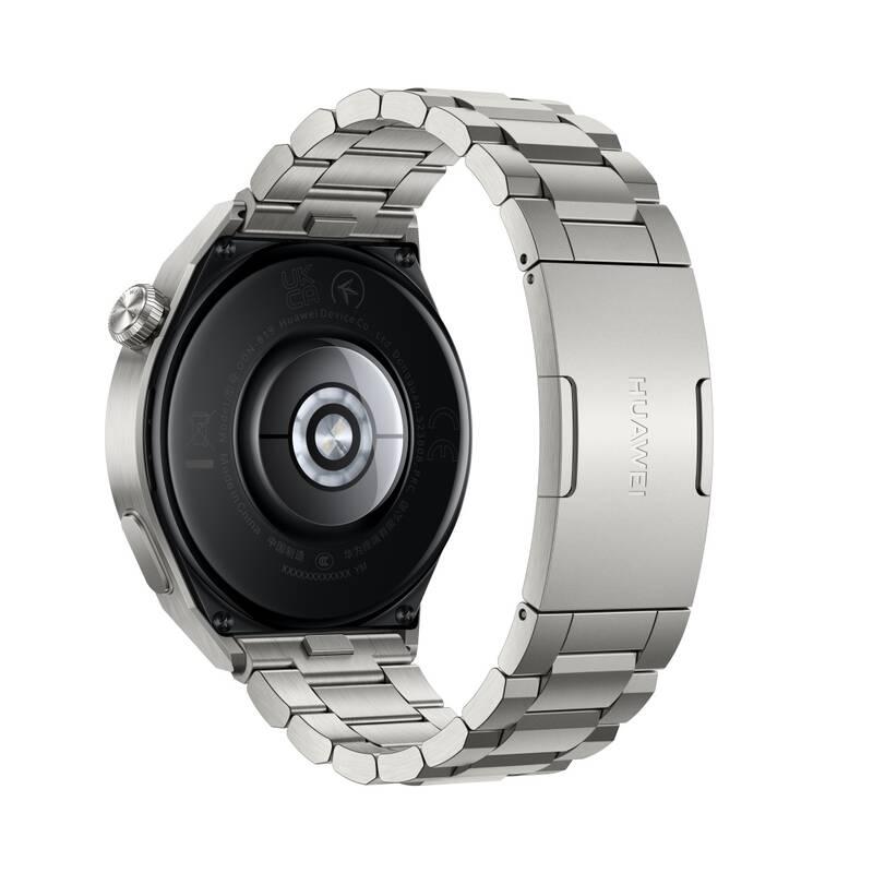 Chytré hodinky Huawei Watch GT3 Pro 46 mm - Light Titanium Case Light Titanium Strap, Chytré, hodinky, Huawei, Watch, GT3, Pro, 46, mm, Light, Titanium, Case, Light, Titanium, Strap
