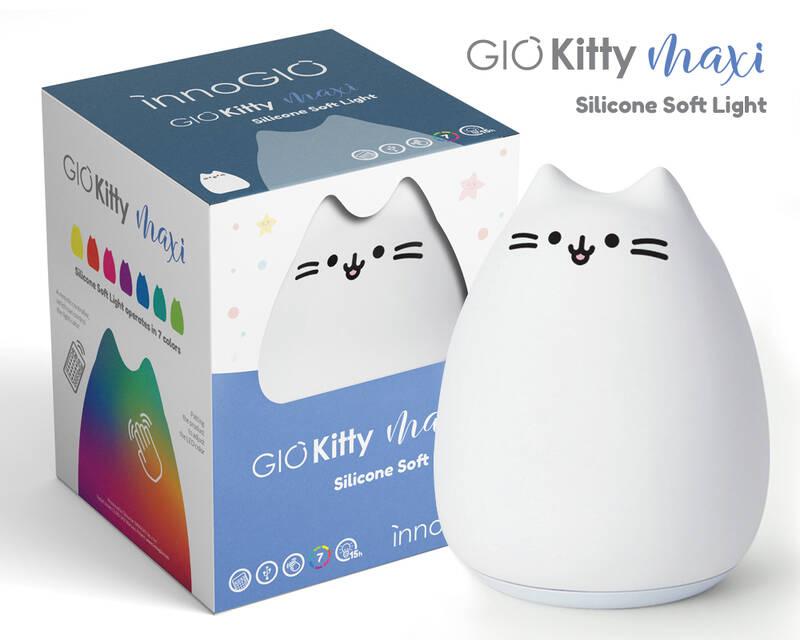 Dětská LED lampička InnoGIO KITTY Maxi