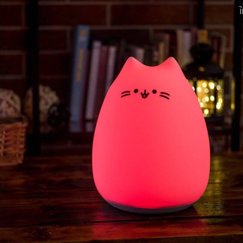 Dětská LED lampička InnoGIO KITTY Midi