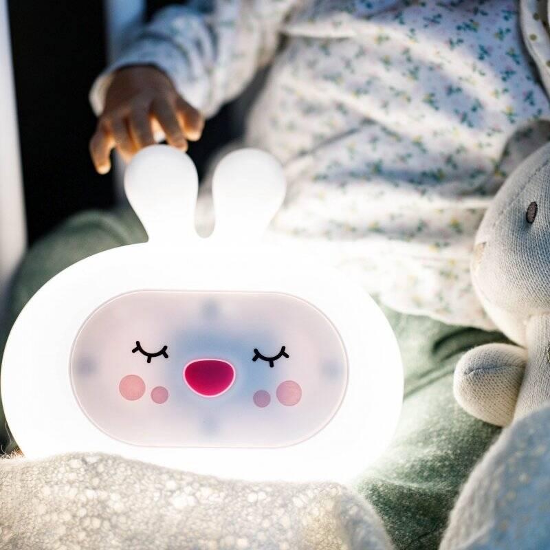Dětská LED lampička InnoGIO SLEEPY BUNNY