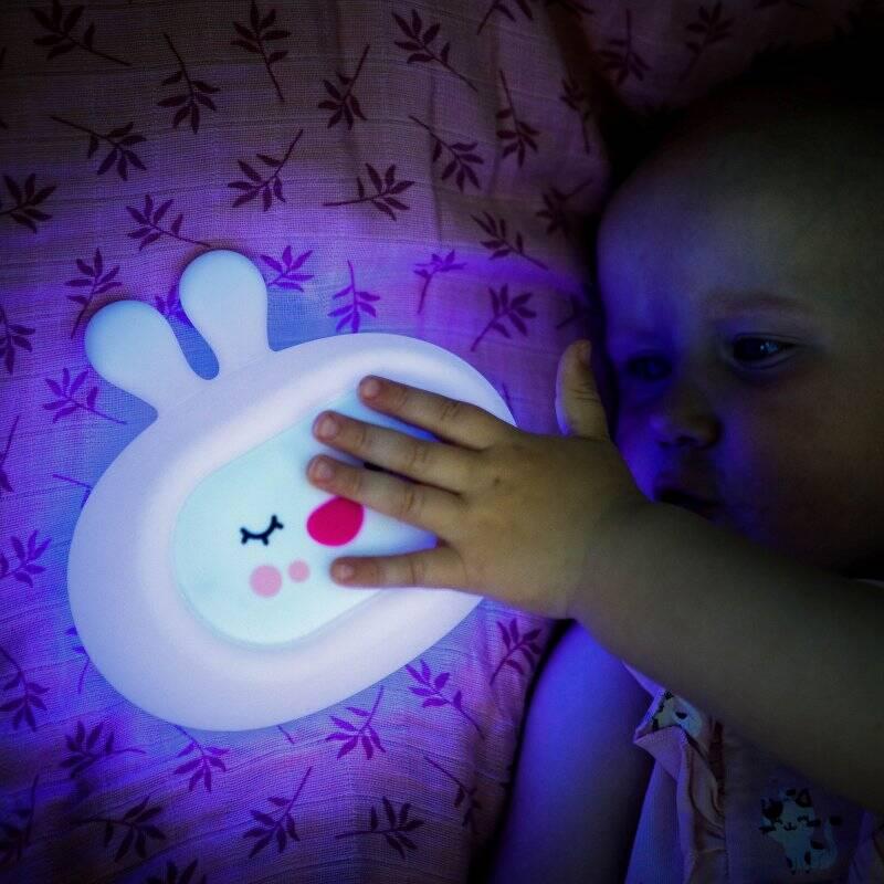 Dětská LED lampička InnoGIO SLEEPY BUNNY