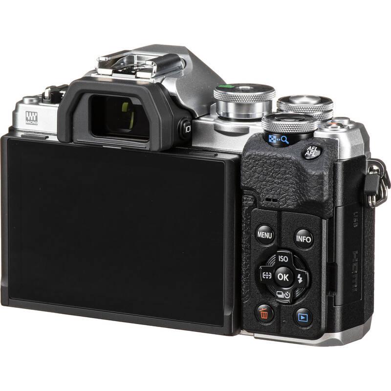 Digitální fotoaparát Olympus E-M10 Mark IV 14-42 EZ Kit stříbrný