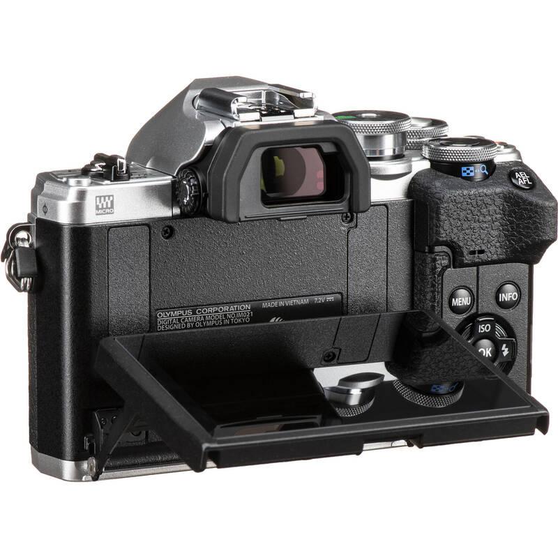 Digitální fotoaparát Olympus E-M10 Mark IV 14-42 EZ Kit stříbrný, Digitální, fotoaparát, Olympus, E-M10, Mark, IV, 14-42, EZ, Kit, stříbrný