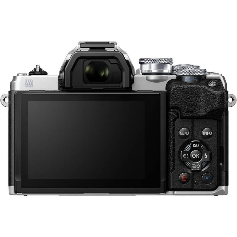 Digitální fotoaparát Olympus E-M10 Mark IV stříbrný, Digitální, fotoaparát, Olympus, E-M10, Mark, IV, stříbrný