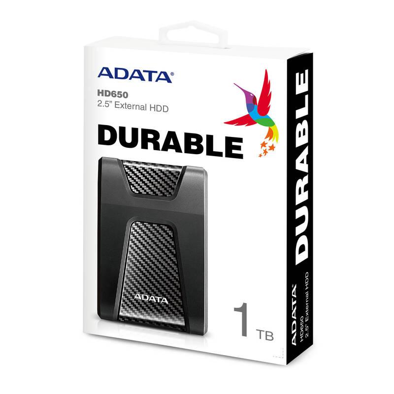 Externí pevný disk 2,5" ADATA HD650 1TB černý