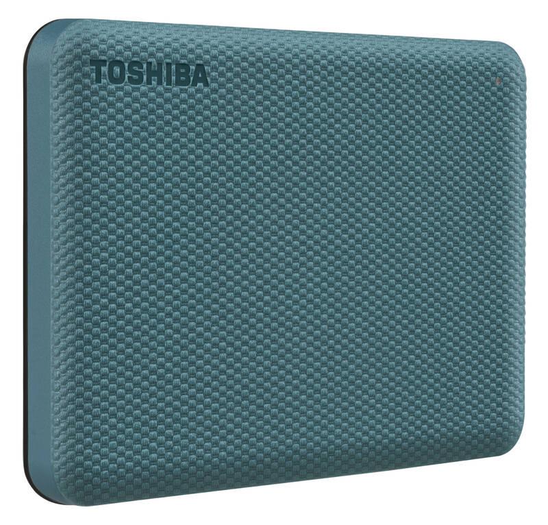 Externí pevný disk 2,5" Toshiba Canvio Advance 1TB, USB 3.2 Gen 1 zelený