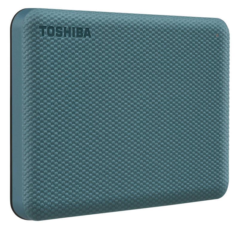 Externí pevný disk 2,5" Toshiba Canvio Advance 2TB, USB 3.2 Gen 1 zelený