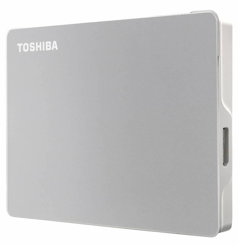 Externí pevný disk 2,5" Toshiba Canvio Flex 1TB USB 3.2 Gen 1 stříbrný