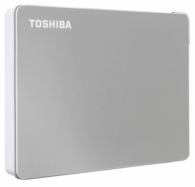 Externí pevný disk 2,5" Toshiba Canvio Flex 2TB USB 3.2 Gen 1 stříbrný