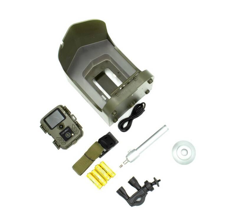 Fotopast Technaxx s krmítkem pro ptáky zelená