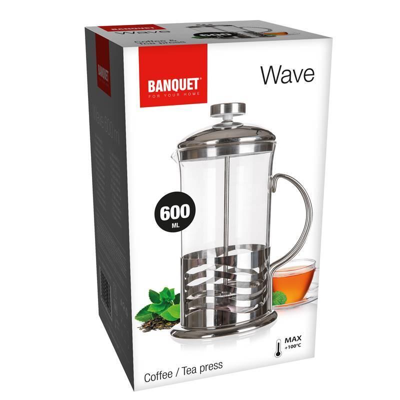 French press BANQUET Wave 600 ml