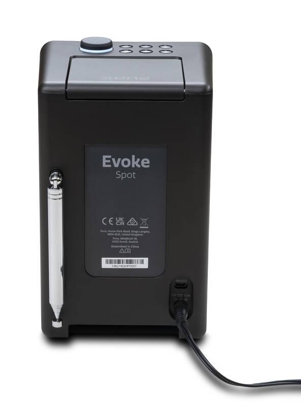 Internetový radiopřijímač s DAB Pure Evoke SPOT černý