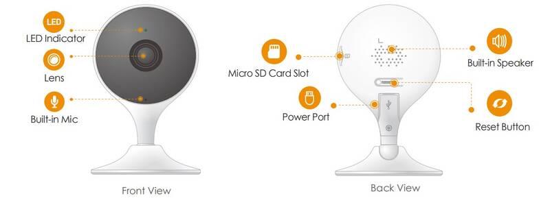 IP kamera Imou CUE 2 bílá