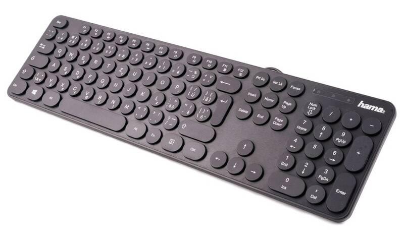 Klávesnice Hama KC-500, CZ SK černá