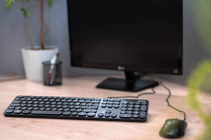 Klávesnice Hama KC-500, CZ SK černá