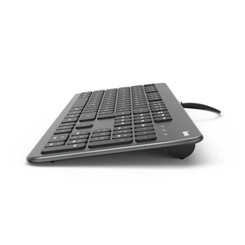 Klávesnice Hama KC-700, CZ SK černá