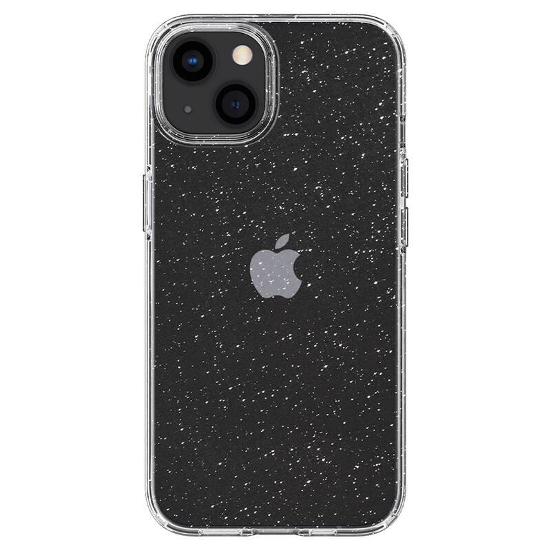 Kryt na mobil Spigen Liquid Crystal Glitter na Apple iPhone 13 průhledný