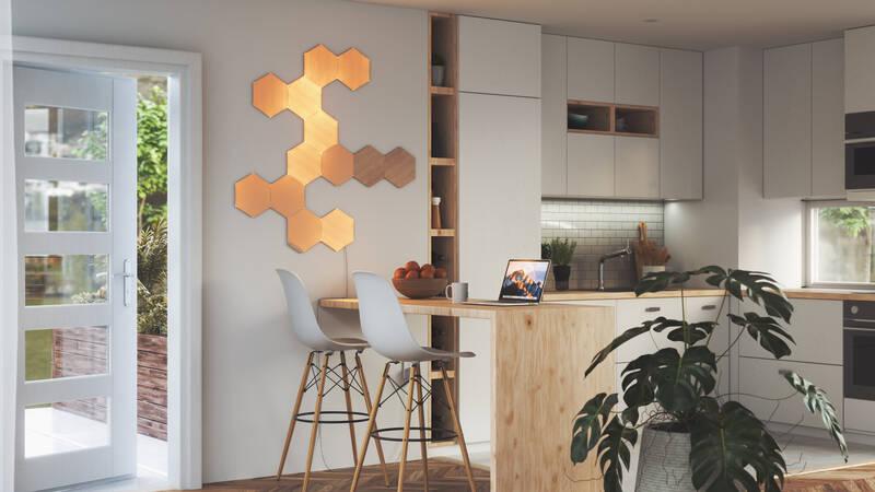 LED světlo Nanoleaf Elements Hexagons Starter Kit 13 Pack