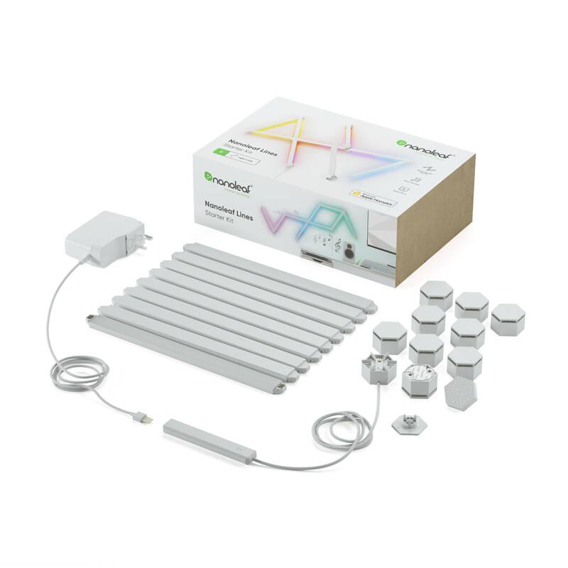 LED světlo Nanoleaf Lines Starter Kit 9 Pack