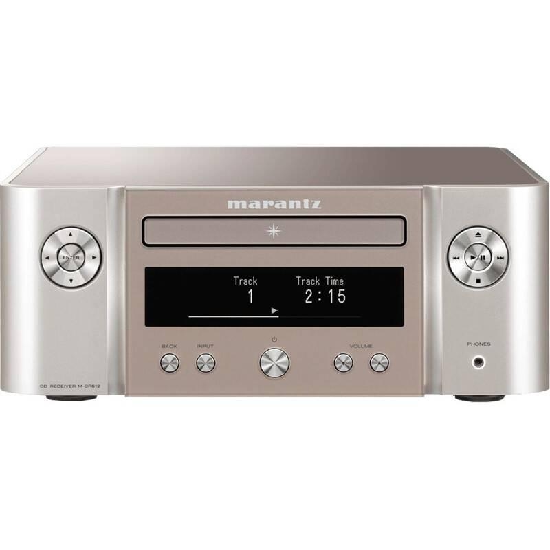 Mikrosystém MARANTZ MCR612, DAB , zlato stříbrný set reproduktorů Polk S20E bílý, Mikrosystém, MARANTZ, MCR612, DAB, zlato, stříbrný, set, reproduktorů, Polk, S20E, bílý