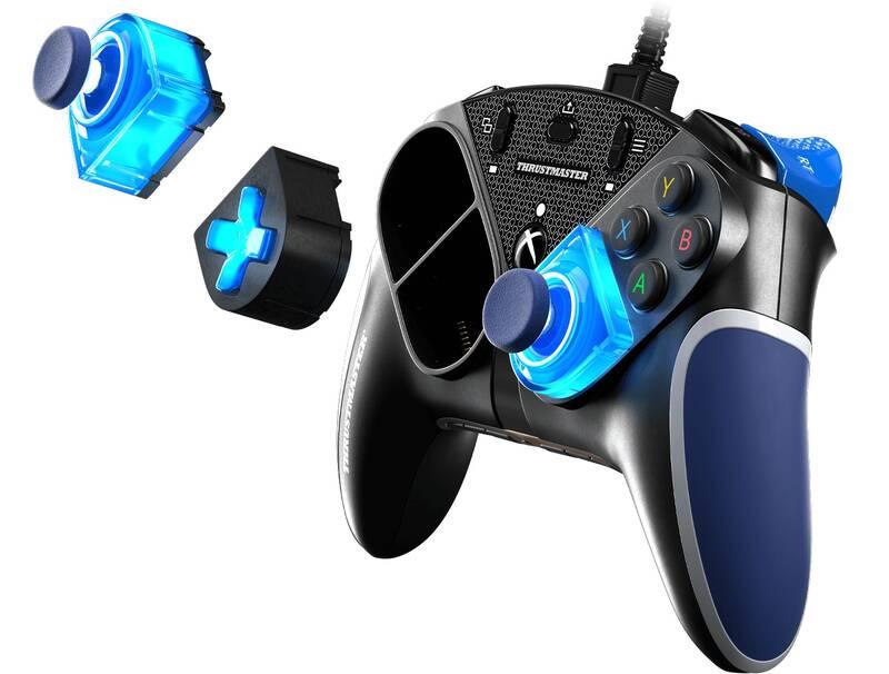Modul Thrustmaster eSwap X LED BLUE CRYSTAL pack, pro PC a Xbox Series X S